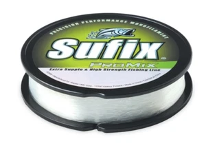 Línea de pesca de monofilamento Sufix Promix - transparente - prueba de 4 libras - 330 yardas - Imagen 1 de 1
