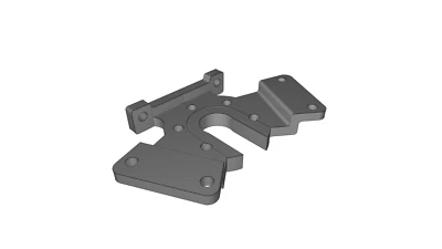 Halterung für Delta Kossel Mini 3D Drucker Dual Effector - 2023 Enhanced - Bild 1 von 3