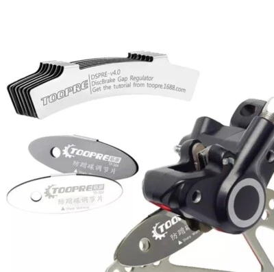 BIKE DISC BRAKE PAD ADJUSTING ALIGNMENT TOOL PLATES BICYCLE BRAKES ROTOR ADJUST - Image 1 of 4
