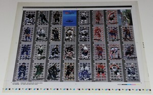 2000-01 BAP Signature Series Franchise Players Uncut Proof Sheet STEVE YZERMAN