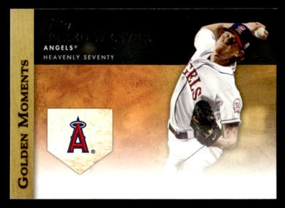 2012 Topps #GM-17 Jered Weaver Golden Moments card - Image 1 of 2