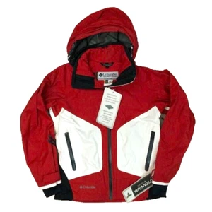 Columbia-Women Sz XS-Omni-Tech-Titanium-Waterproof/Breathable-Red-NWT-SL2133-601 - Photo 1/15