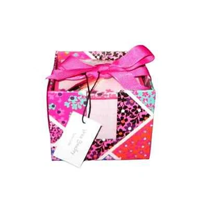 Vera Bradley moderner Medley Notizwürfel mit 400 leeren Blättern und schwarzem Tintenstift - Bild 1 von 2