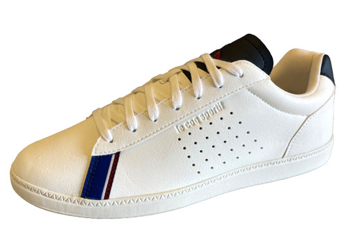 Le Coq Sportif Courtstar Men's White Leather Casual 9 Trainer Sneakers Shoes 42