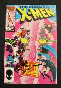 UNCANNY X-MEN #208 - Hellfire Club - Romita Jr. Art (Marvel 1986) 9,0 sehr guter Zustand/nm - Bild 1 von 3