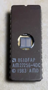 AMD 27256-4 256K EPROM - UV borrable - Imagen 1 de 1