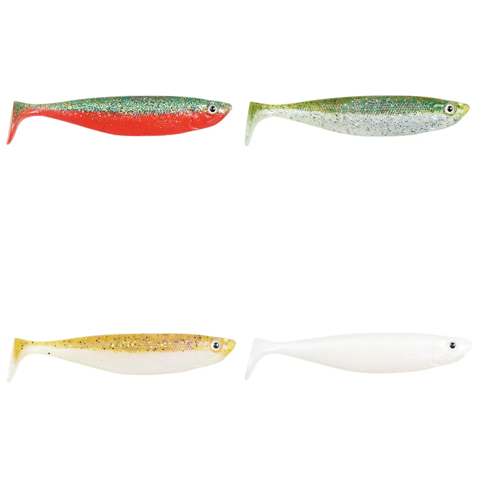 Strike Pro Tumbler Shad Angeln Gummifisch Kunstköder Zander Hecht - 13cm/17cm - Bild 1 von 1