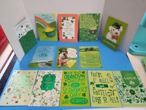 Hallmark ST. PATRICK'S DAY Greeting Cards ~~ Random Lot of 10 - Picture 1 of 7