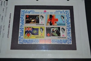 DOMINICA SCOTT #311A RED CROSS SOCIETY SOUVENIR SHEET MNH SET OF 1 - Picture 1 of 1