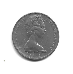 World Coins - New Zealand 10 Cents 1978 Coin KM# 41.1 - Picture 1 of 3