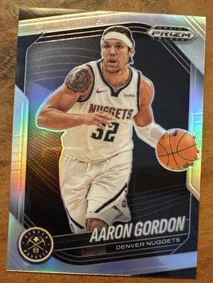 2024-25 Prizm Black Basketball Aaron Gordon Silver Prizm Denver Nuggets 💎💎💎 - Image 1 of 2