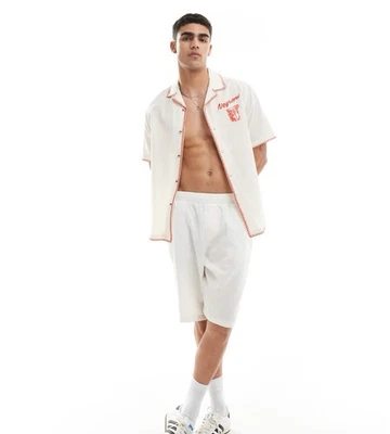 Camisa de cóctel bordada “Negroni” de ASOS - Talla XXL Foto 1 de 4