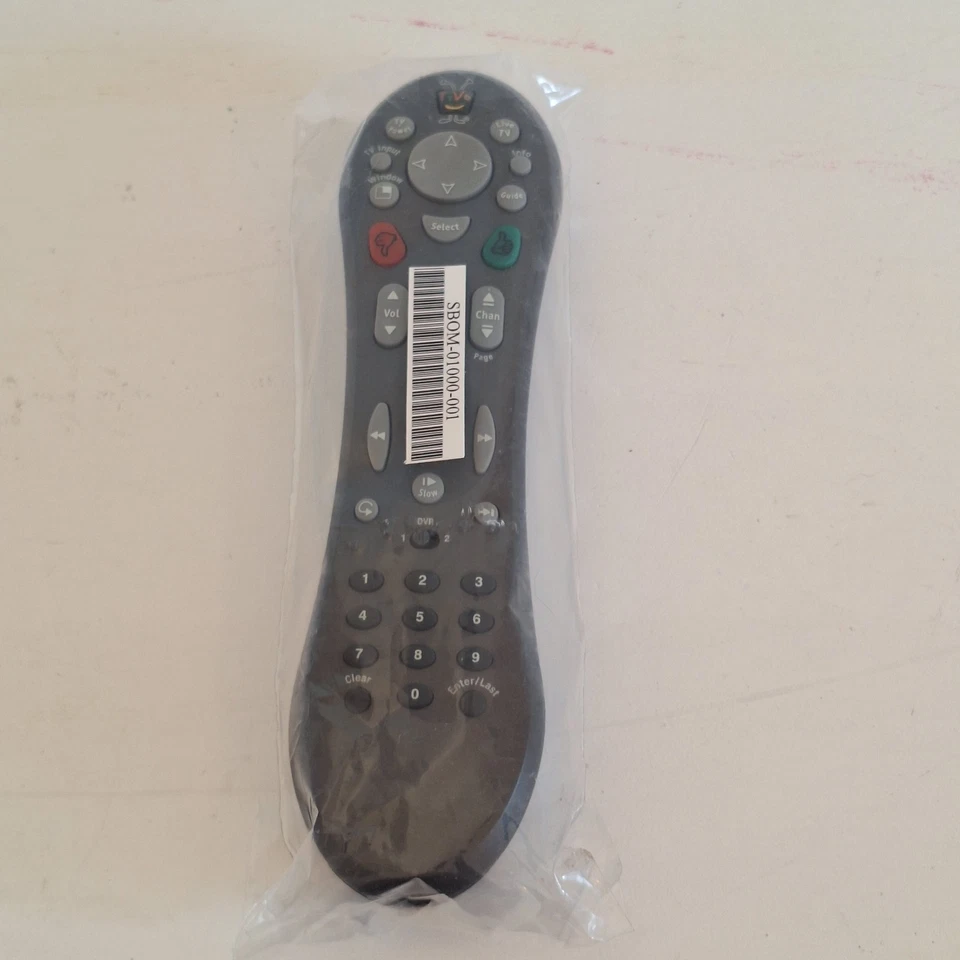 NEW Original TiVo C00221 Black Replacement Remote Control OEM - Image 1 of 4