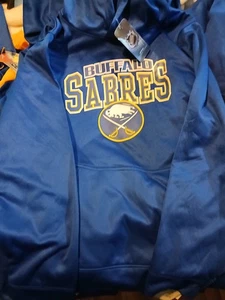 Buffalo Sabres Hockey Youth Hoodie Size Large 12/14 NWT NHL LICENSED - Picture 1 of 2