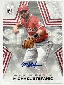 Michael Stefanic RC 2023 Topps Stars Auto Angels #BSA-MST - Picture 1 of 2
