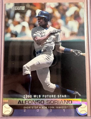 2001 Topps Stadium Club  Future Star Alfonso Soriano 182 Rookie New York Yankees - Image 1 of 2
