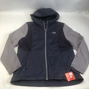 The North Face Petra Hoodie Womens XXL Gray Blue Full Zip Outdoor Jacket NEW - Picture 1 of 15