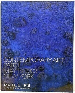 2003 Phillips CONTEMPORARY ART Warhol Struth Rauch Hume Stella De Kooning ENRON - Picture 1 of 3