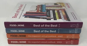 LOT 4 HC COOKBOOKS: Food and Wine Annual 2007/20009, Best of the Best Vol.10/12 - Picture 1 of 12