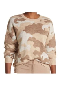 NEU Lucky Brand Damen XL Camouflage Pullover Rundhalsausschnitt Natur Multi UVP $ 80 - Bild 1 von 3