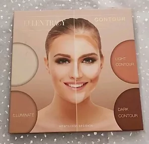 New Ellen Tracy Contour Palette - Highlight, Illuminate, Light & Dark Contour - Picture 1 of 2