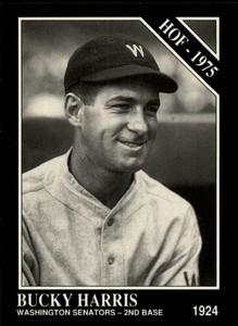 1991 Conlon TSN #61 Bucky Harris HOF 