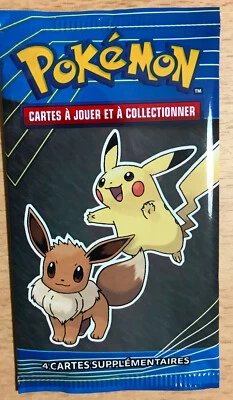 BOOSTER CARTE POKEMON MACDONALD'S 2019 MACDO MAC DONALD'S PIKACHU EVOLI