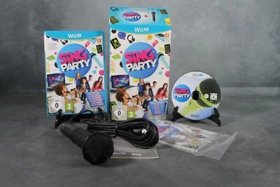 Sing Party Inkl. Mikrofon (Nintendo Wii U) OVP Top - Bild 1 von 4