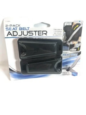 Seat Belt Strap Adjuster Clips For Car's and Trucks 2 Pack New - Image 1 of 4