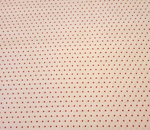 27" Mother Goose Indygo Junction Red Rooster Red Polka Dot Cream - Picture 1 of 4