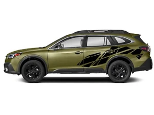 Asymmetrically graphics stickers decal compatible with Subaru Outback - Picture 1 of 15