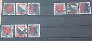 Schweiz Michel No. 153 - 155 gestempelt - Bild 1 von 4