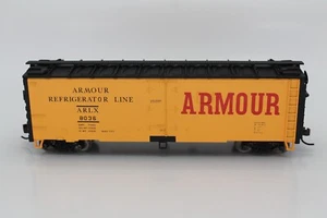 HO MODEL POWER METALTRAIN ARMOUR ARLX 40' REFRIGERATED CAR ROAD NO. 8036 - Picture 1 of 3