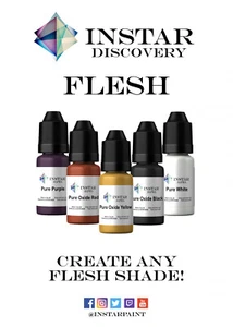 Flesh Paint Set, Instar Paints Discovery series, introductory Acrylic Paint - Picture 1 of 5