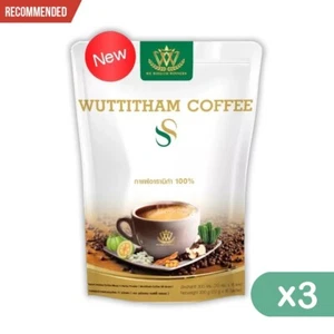 3X Wuttitham Instant Coffee Health Weight Control Anti Aging Slimming Drink. - Picture 1 of 13
