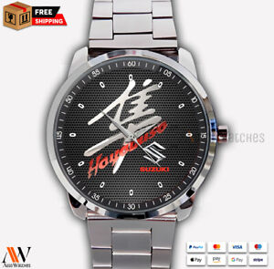 Suzuki Hayabusa Emblem Quartz Watch Men's Wristwatches