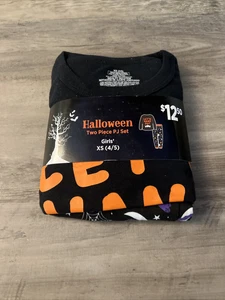 Halloween 2 Piece PJ Set Girls XS - Picture 1 of 5