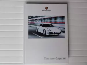 PORSCHE CAYMAN HARDBACK Sales Brochure 2009 - Picture 1 of 3