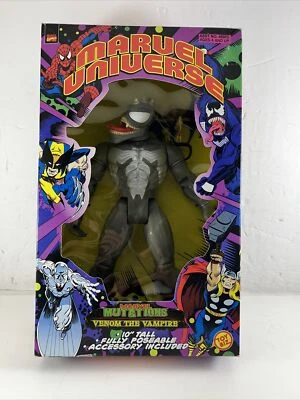 Figura de acción ToyBiz Marvel Universe Venom The Vampire nueva sellada 1998 Foto 1 de 4