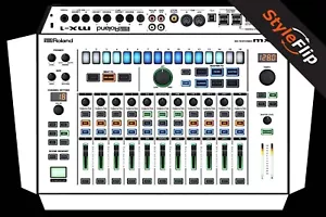 Recubrimiento Roland MX-1 | Color blanco | Calcomanía protectora | StyleFlip Skins - Imagen 1 de 1