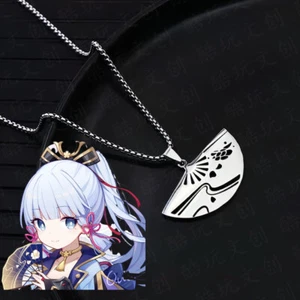 Genshin Impact Kamisato Ayaka Anime Anhänger Halskette Cosplay Mode Amulett #12 - Bild 1 von 3