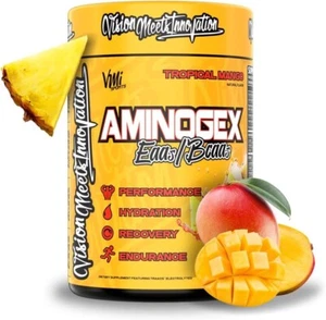 Aminogex Ultra BCAA en polvo, mango tropical, 30 porciones - Imagen 1 de 5