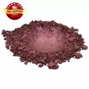 DEEP RUSSET RED BROWN LUXURY MICA COLORANT PIGMENT POWDER COSMETIC GRADE 4 OZ - Picture 1 of 12