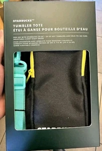 Neu Starbucks 2025 Spring Tumbler Tragetasche für heiße & kalte Tassen 20oz-24oz Neu im Karton/Neu mit Etikett - Bild 1 von 2