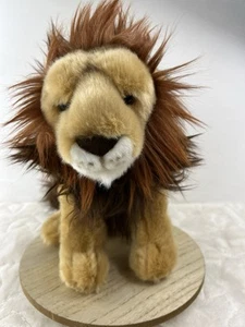 Peluche Leone Seduto ZSL Lavoriamo Per Fauna Selvatica Realistico Peluche 10” - Foto 1 di 14