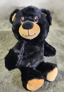 Progressive Plush Super Soft Brenner Black Bear Stuffed Animal Toy 12" - Picture 1 of 1