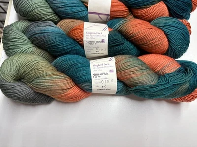 Hilo de calcetín de pastor Lorna's Laces - Turtle Rodeo 810 Foto 1 de 3