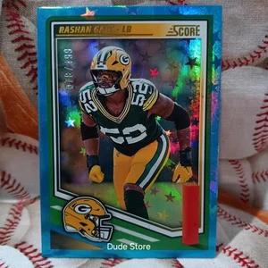 2025 Score Blue Stars Refractor - Rashan Gary #170 - Green Bay Packers #d/499 - Imagen 1 de 3