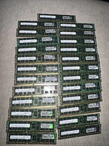 Samsung 8GB 2Rx4 PC3L-10600R DDR3 M393B1K70DH0-YH9Q9 ECC Server Ram - Picture 1 of 10