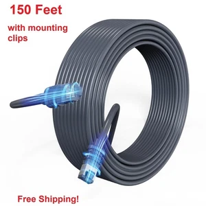 per Starlink Gen 3 Cavo 100FT/30M Impermeabile Cavo Ethernet con Clip Spedizione Gratuita! - Foto 1 di 7